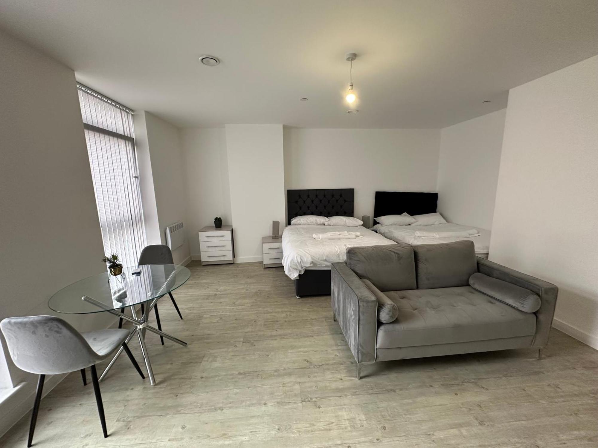 Manchester Old Trafford Studio Apartment Kültér fotó