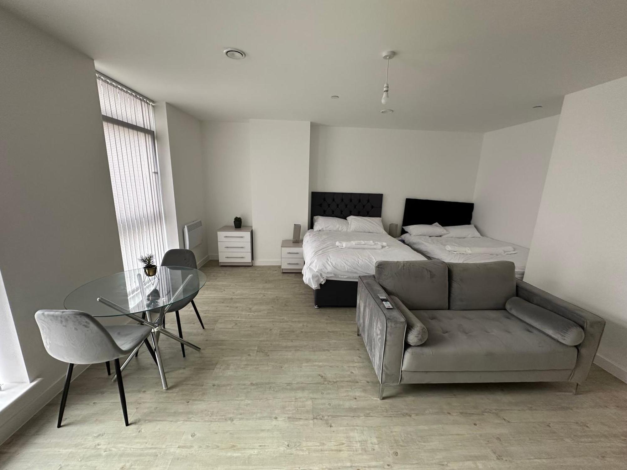 Manchester Old Trafford Studio Apartment Kültér fotó
