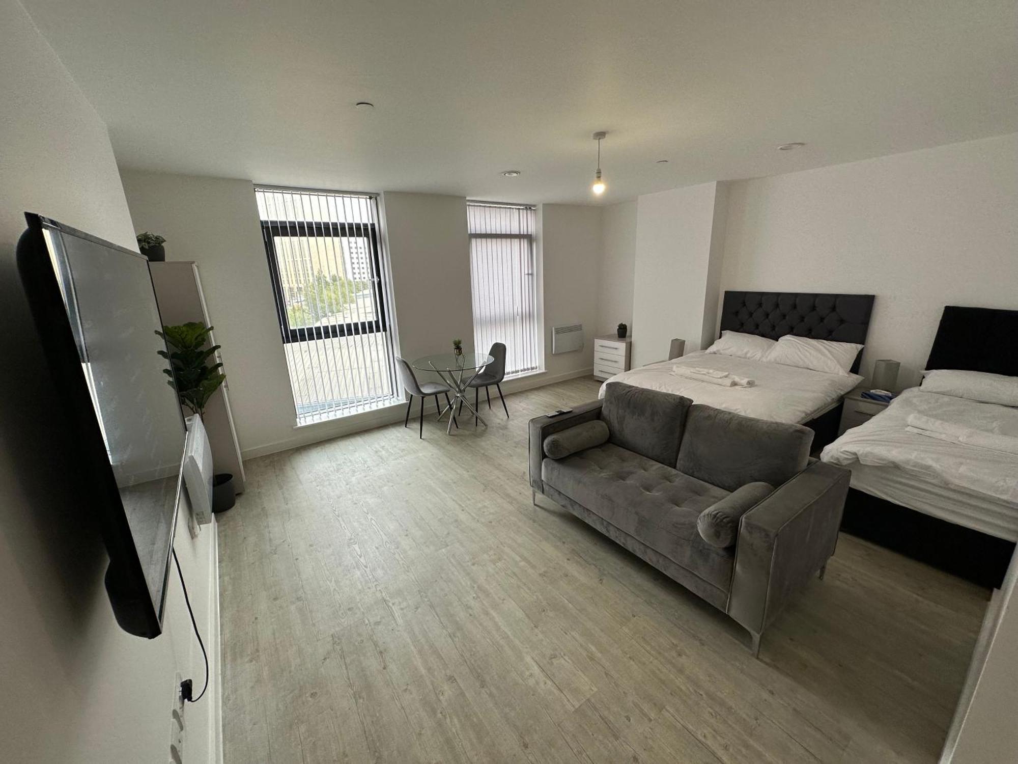 Manchester Old Trafford Studio Apartment Kültér fotó