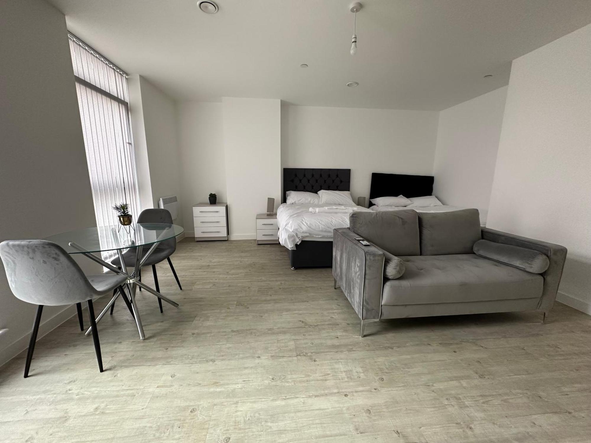 Manchester Old Trafford Studio Apartment Kültér fotó